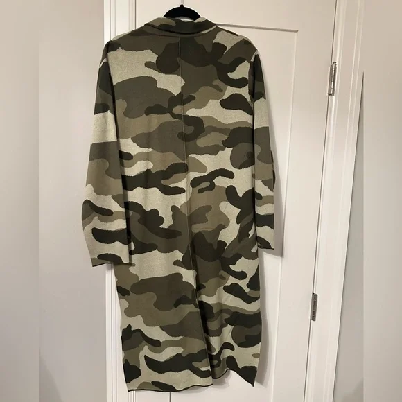 Long Camo Cardigan - Picture 5 of 7